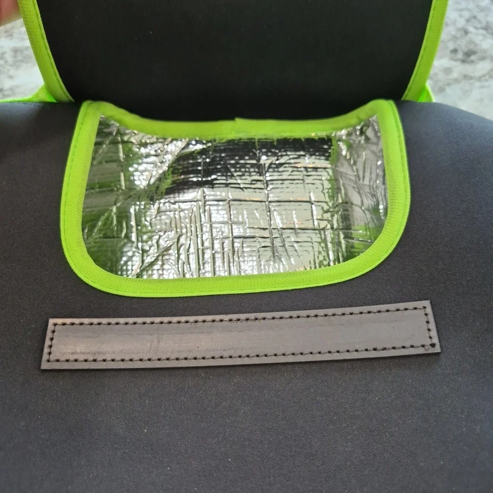 Kanga Kase Mate Cooler 12-Pack Black/Lime Green NEW